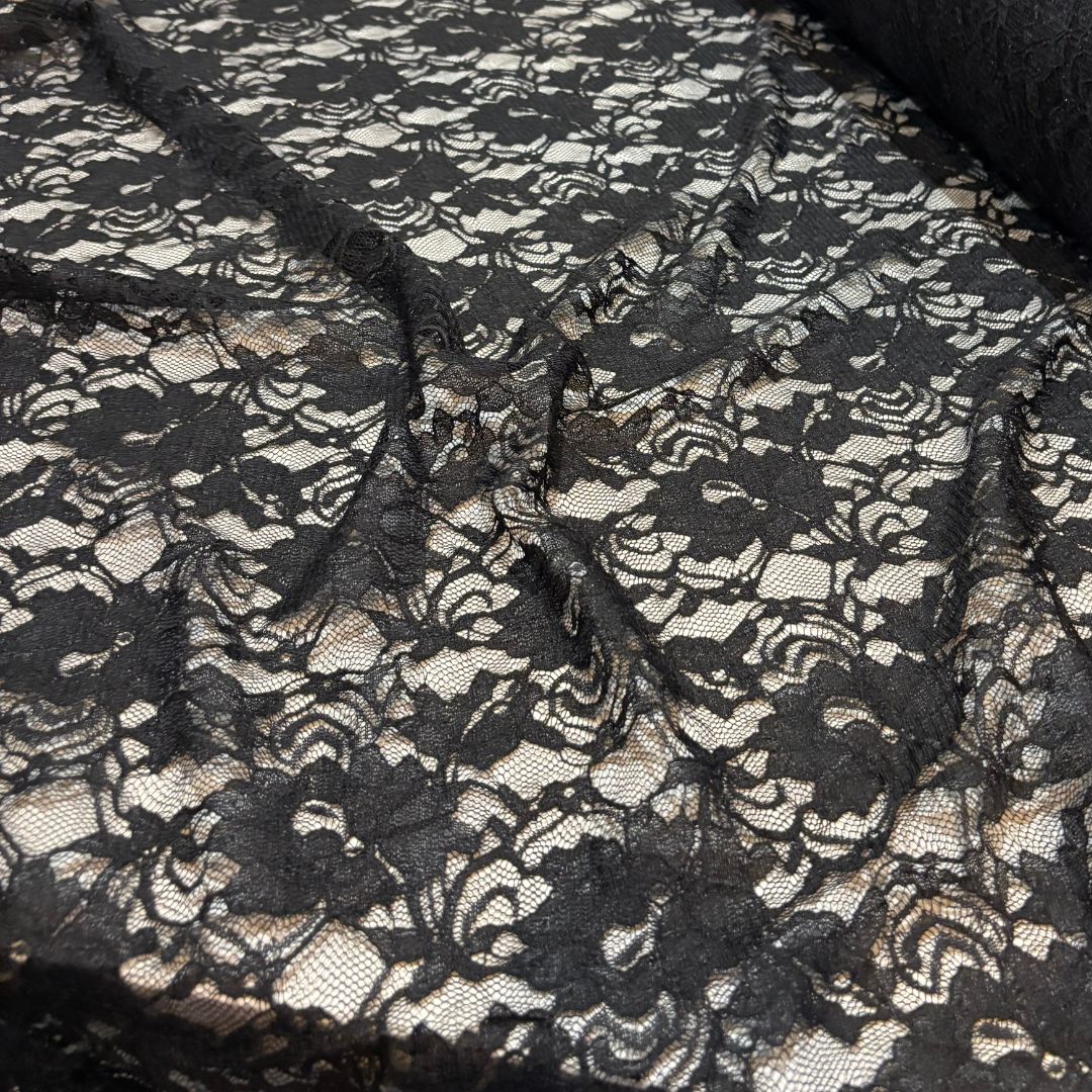 FABRIC | Black Lace Lux
