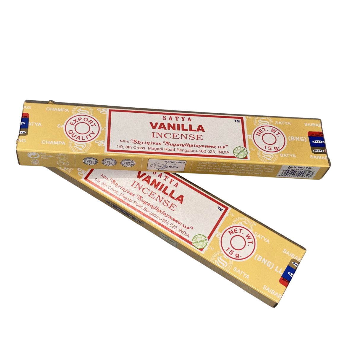 Vanilj Rökelsepinnar- Satya