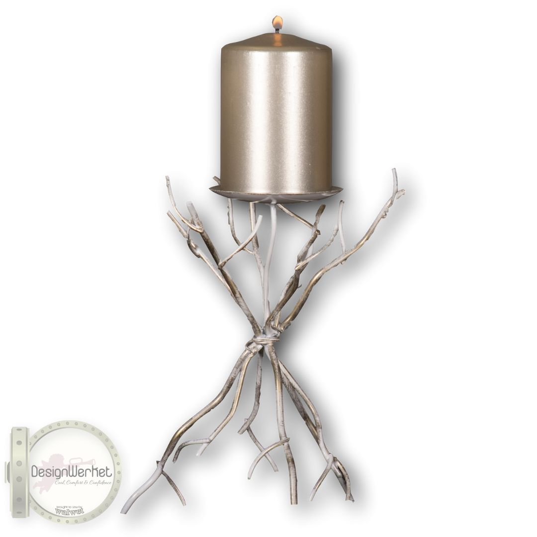 Home GRANVIK ljusstake creme - DesignWerket