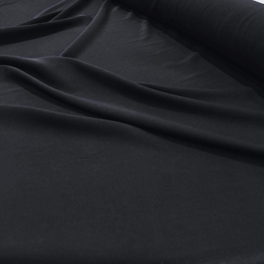 FABRIC | Black Gabardine