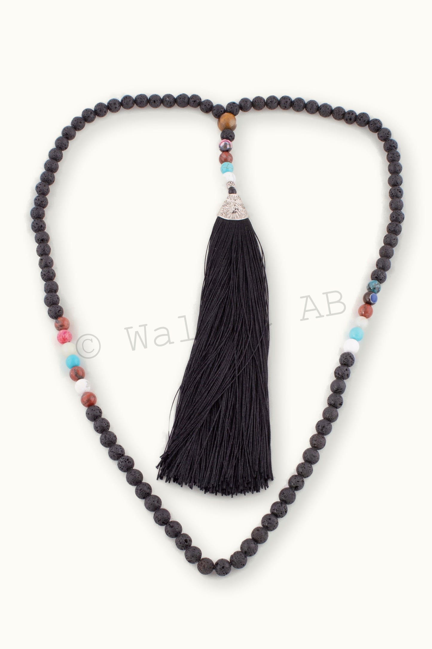 Accessories Luxury Mala Necklace - Lava stones - DesignWerket