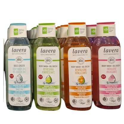 Shampoo + body wash from Lavera