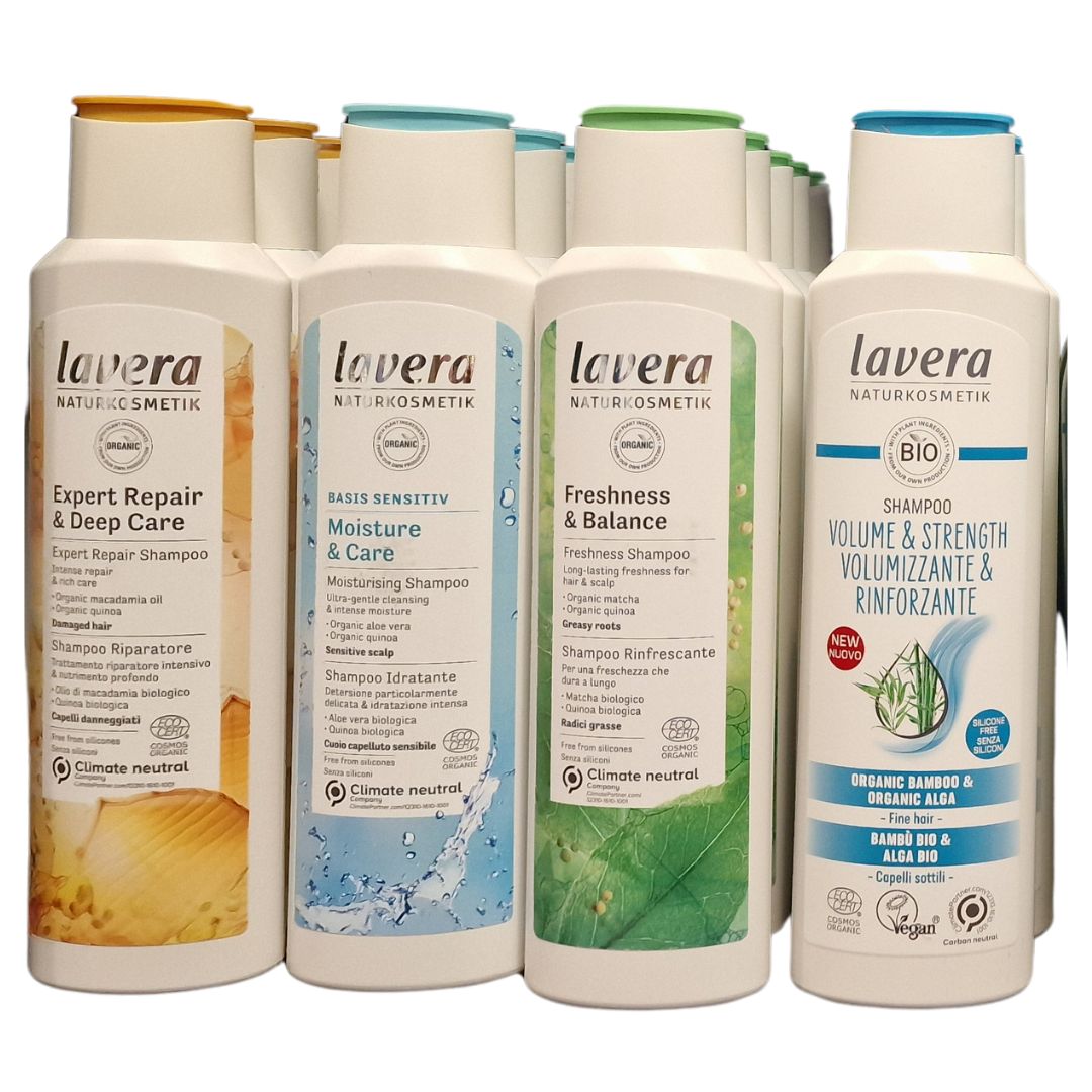 Shampoo + body wash from Lavera