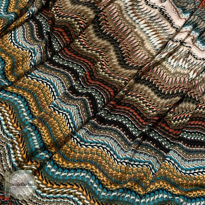 FABRIC | Jersey Inca patterned