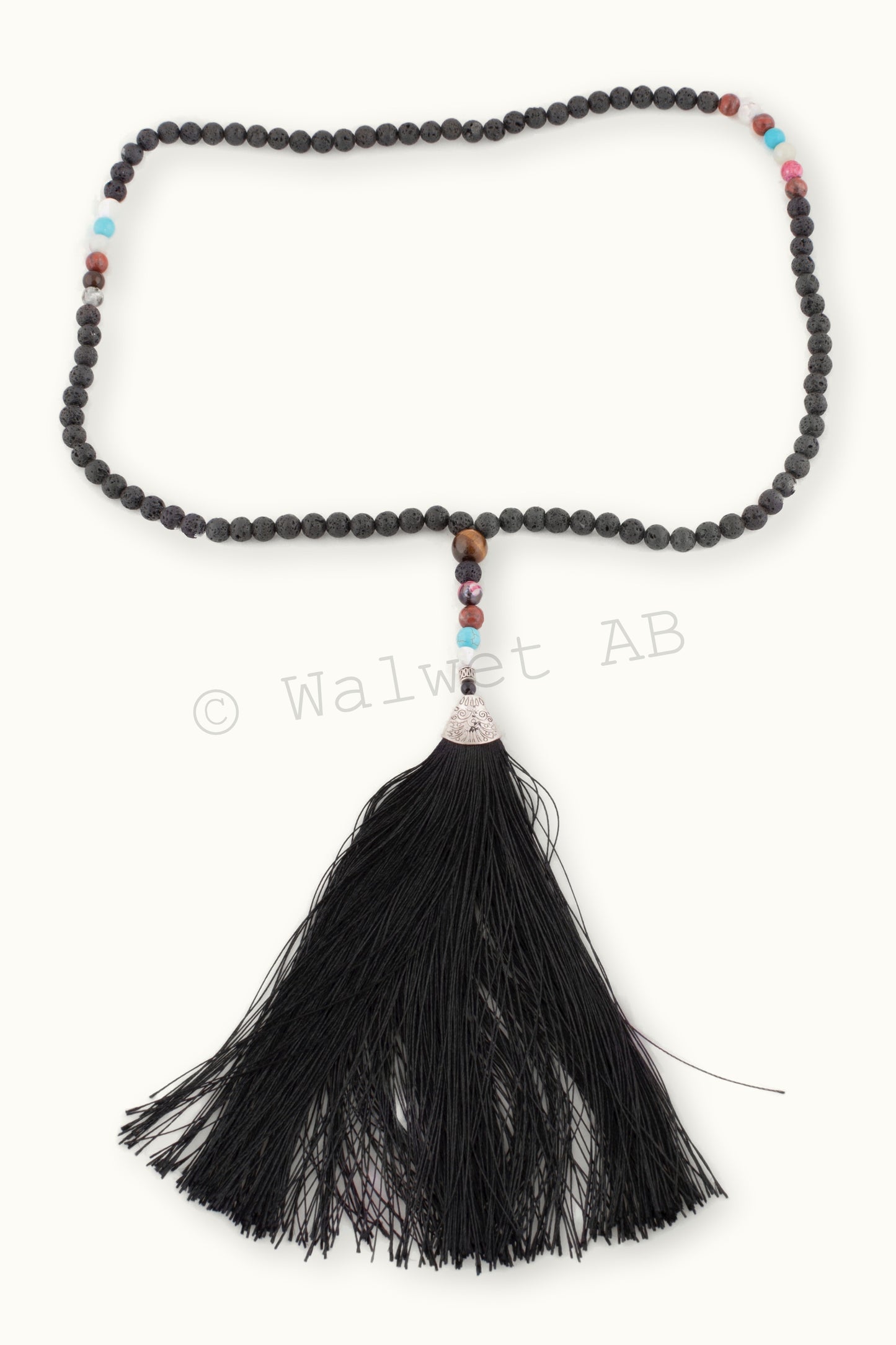 Accessories Luxury Mala Necklace - Lava stones - DesignWerket