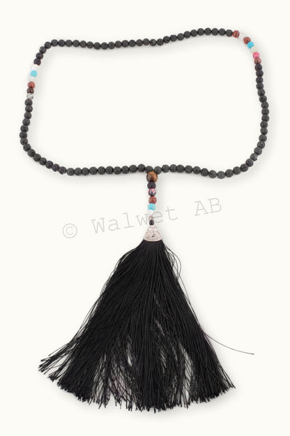 Accessories Luxury Mala Necklace - Lava stones - DesignWerket