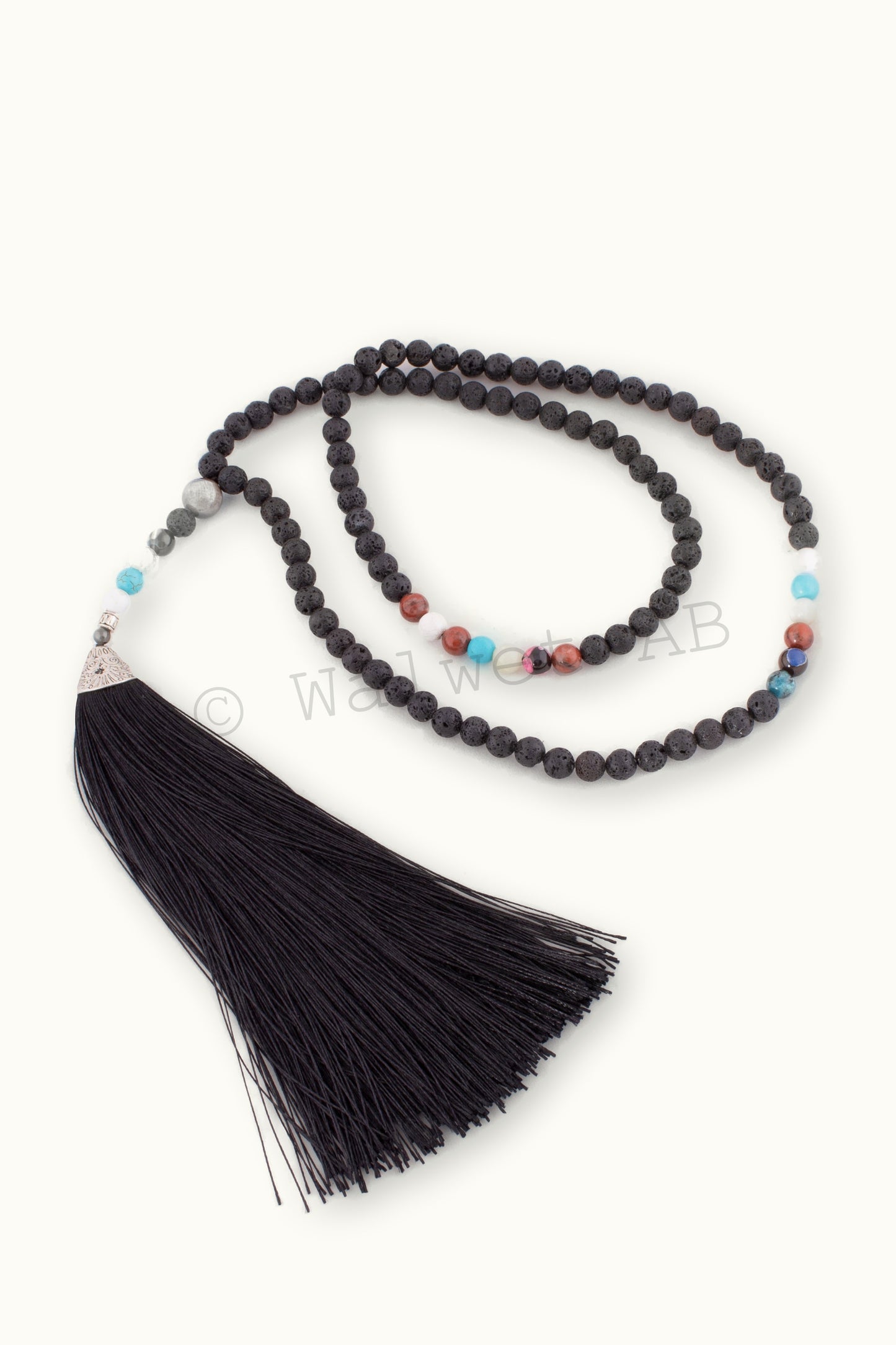 Accessories Luxury Mala Necklace - Lava stones - DesignWerket