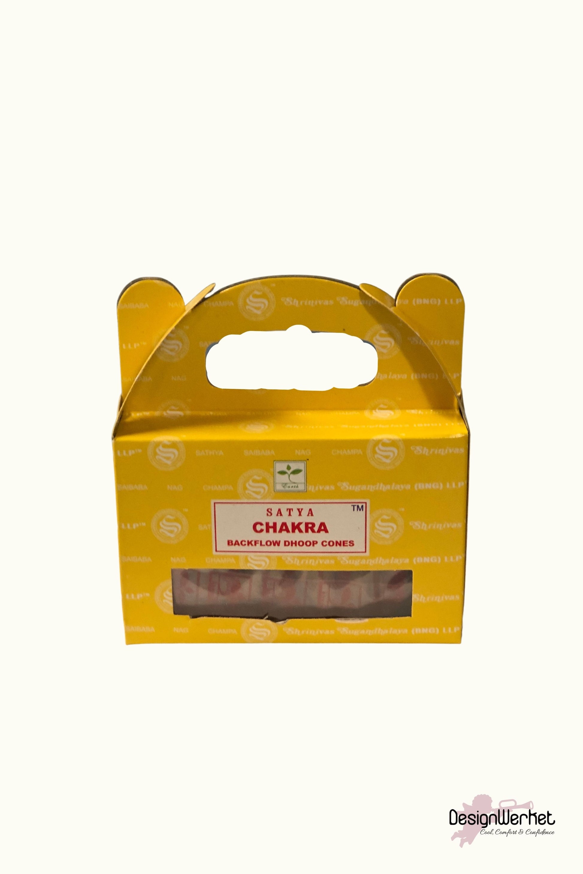 Ljusstake Backflow Chakra incense - DesignWerket